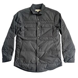 Madewell Jacket‎ Men's XSmall Quilted Shacket Primaloft Gray Pockets Outdoors